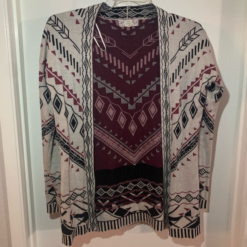 Tribal print sweater